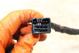 2006 KAWASAKI NINJA 650R EX650A OEM LEFT CLIP ON HANDLE HORN SIGNALS SWITCH