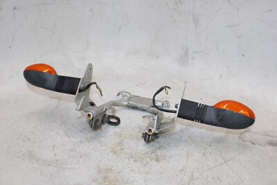 2005 DUCATI MONSTER 620 OEM FRONT LEFT RIGHT TURN SIGNALS LIGHT W BRACKET MOUNT