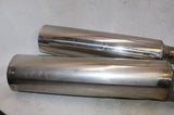 97-03 HONDA CBR1100XX OEM EXHAUST PIPE MUFFLER SLIP ON CAN SILENCER PAIR
