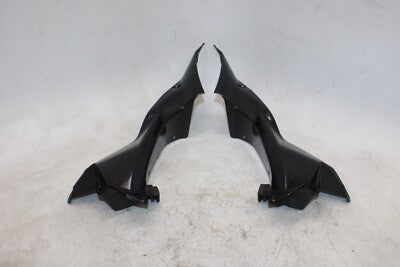 2016 YAMAHA YZF R3 OEM RIGHT LEFT GAS FUEL TANK PANELS COVERS TRIM SET COWLS