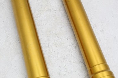 2005 KAWASAKI NINJA ZX6R FRONT FORKS SHOCK SUSPENSION SET PAIR OEM