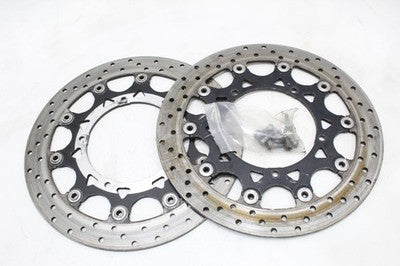 2006 YAMAHA YZF R1 OEM FRONT LEFT RIGHT BRAKE ROTORS DISCS