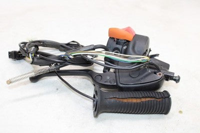 99-05 BMW R1150GS OEM LEFT CLIP ON HANDLE HORN SIGNALS SWITCH W CLUTCH MASTER