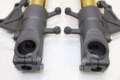 01-02 SUZUKI GSXR 1000 OEM FRONT FORKS SHOCK SUSPENSION SET PAIR
