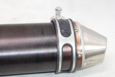 2007 Kawasaki KLR650 EXHAUST PIPE MUFFLER SLIP ON CAN SILENCER LEXX