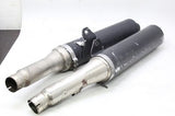 1992 KAWASAKI NINJA 600R ZX600C OEM EXHAUST PIPES MUFFLERS SLIP ON CAN SILENCER