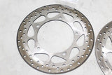 2006 SUZUKI KATANA 600 GSX600F OEM FRONT LEFT RIGHT BRAKE ROTORS DISCS