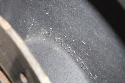 2002 HARLEY-DAVIDSON SPORTSTER 883 CUSTOM XL883C OEM REAR BACK WHEEL RIM