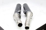 1992 KAWASAKI NINJA 600R ZX600C OEM EXHAUST PIPES MUFFLERS SLIP ON CAN SILENCER