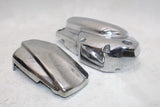 2002 YAMAHA V STAR 1100 XVS1100 OEM ENGINE SPROCKET COVER PAIR