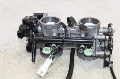 17-22 KAWASAKI NINJA 650 EX650 ABS OEM MAIN FUEL INJECTORS / THROTTLE BODIES