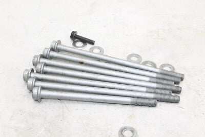 2009 KAWASAKI NINJA 250R OEM ENGINE MOUNTING BOLTS HARDWARE MOTOR SCREWS