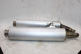 2005 DUCATI MONSTER 620 OEM EXHAUST PIPE MUFFLER SLIP ON CAN SILENCER PAIR