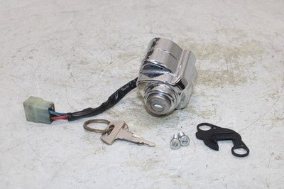 2007 HONDA SHADOW VLX 600 VT600CD DELUXE OEM IGNITION LOCK KEY SET W/ SEAT LOCK