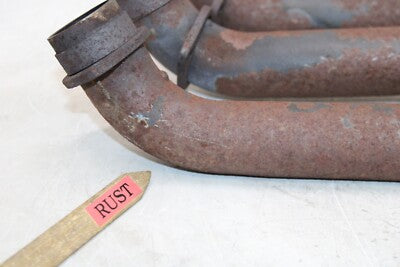 91-92 KAWASAKI NINJA ZX7 ZX750J OEM EXHAUST HEADER PIPES MANIFOLD