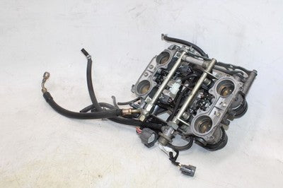 2002 HONDA INTERCEPTOR 800 VFR800A ABS OEM MAIN FUEL INJECTORS / THROTTLE BODIES