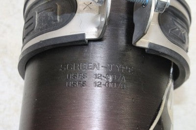 2007 Kawasaki KLR650 EXHAUST PIPE MUFFLER SLIP ON CAN SILENCER LEXX