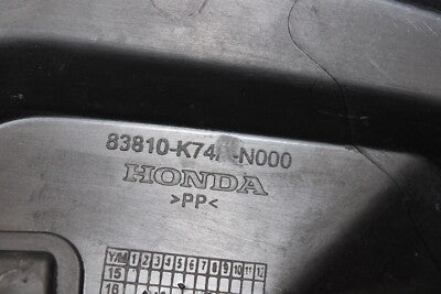 2022 HONDA NAVI NVA110B OEM REAR CENTER FAIRING COVER TRIM
