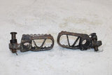 1992 KAWASAKI KX250 OEM LEFT RIGHT FOOT RESTS PEGS