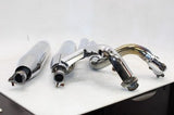 98-05 YAMAHA V STAR 650 XVS650A CLASSIC OEM FULL EXHAUST SYSTEM MUFFLERS
