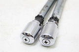 2007 HONDA REBEL 250 CMX250C OEM HANDLEBAR END CAPS WEIGHTS