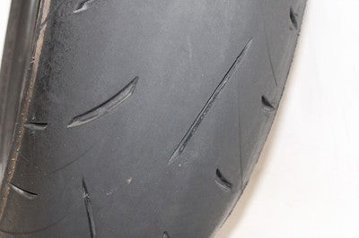 06-07 SUZUKI GSXR 750 OEM REAR BACK TIRE WHEEL