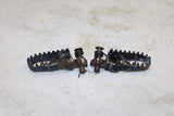 1992 KAWASAKI KX250 OEM LEFT RIGHT FOOT RESTS PEGS