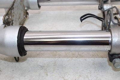 1993 SUZUKI GS500E OEM COMPLETE FRONT END FORKS SUSPENSION TRIPLE TREE