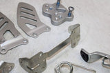 06-07 SUZUKI GSXR 750 OEM MOUNTING BRACKETS MOUNTS CHROME COVERS