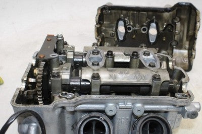 02-09 HONDA INTERCEPTOR 800 VFR800A ABS OEM REAR ENGINE TOP END CYLINDER HEAD