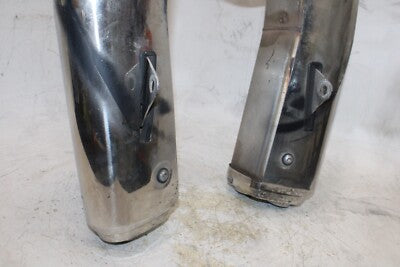 2002 HONDA INTERCEPTOR 800 VFR800A ABS OEM EXHAUST PIPE MUFFLER PAIR