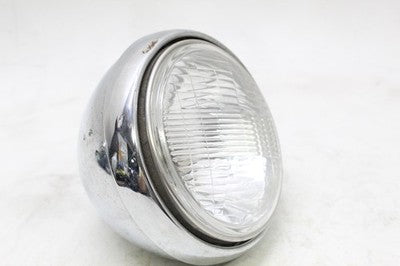 2007 HONDA REBEL 250 CMX250C OEM FRONT HEAD LIGHT HEADLIGHT LAMP W CHROME COVER