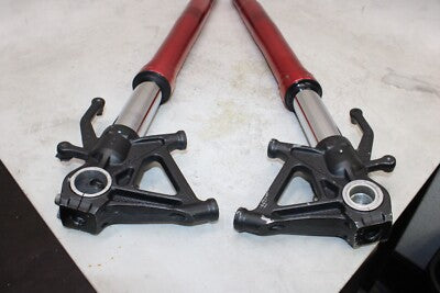 07-08 KAWASAKI NINJA ZX6R OEM FRONT FORKS SHOCK SUSPENSION SET PAIR