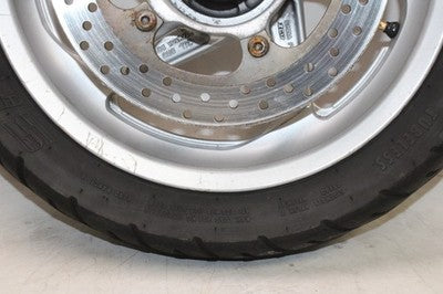 2006 YAMAHA MAJESTY 400 YP400 OEM FRONT WHEEL RIM W TIRE