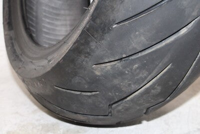 2004 YAMAHA YZF R6 OEM REAR BACK WHEEL TIRE PIRELLI DIABLO