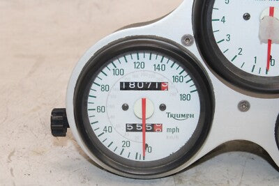 1999 TRIUMPH SPEED TRIPLE T509 OEM SPEEDO TACH GAUGES DISPLAY CLUSTER