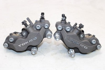 15-17 KAWASAKI VERSYS 1000 KLZ1000BFA OEM RIGHT LEFT FRONT BRAKE CALIPER PAIR