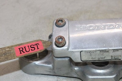 84-85 HONDA SHADOW 700 VT700C OEM FORKS UPPER TRIPLE TREE CLAMP