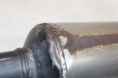 1996 Yamaha FZR600R OEM EXHAUST PIPE MUFFLER SLIP ON CAN SILENCER