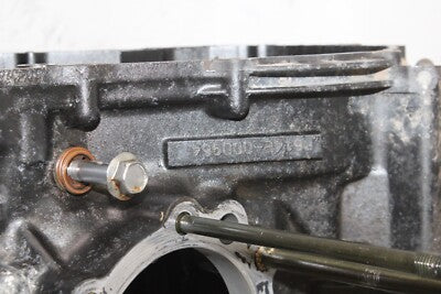 2004 YAMAHA V STAR 1100 XVS1100 OEM ENGINE CRANKCASE CRANK CASES BLOCK