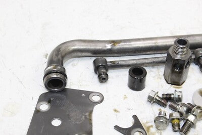 2017 KAWASAKI NINJA 650 OEM ENGINE INNER OIL FILTER PICKUP SCREEN W OIL PIPES