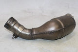 2021 DUCATI SCRAMBLER 1100 SPORT OEM EXHAUST MIDPIPE VALVE CATALYTIC CONVERTER