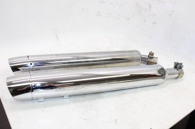 2004 HARLEY-DAVIDSON ELECTRA GLIDE STANDARD FLHT OEM EXHAUST MUFFLER PAIR PIPE