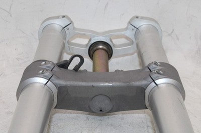 2003 DUCATI 999 OEM COMPLETE FRONT END FORKS SUSPENSION HANDLEBARS TRIPLE TREE