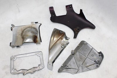 2004 HONDA SHADOW VLX 600 OEM FRONT UPPER FAIRING MISC COVERS BRACKETS