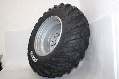 2001 HONDA RANCHER 350 TRX350FM 4X4 S OEM RIGHT FRONT WHEEL RIM W TIRE