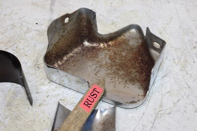 1992 SUZUKI INTRUDER 1400 VS1400GL OEM MISC CHROME COVER BRACKETS