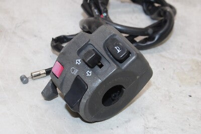 02-05 KAWASAKI ZZR1200 OEM LEFT CLIP ON HANDLE HORN SIGNALS SWITCH SWITCHES