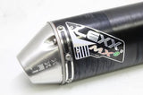 2011 KAWASAKI KLR650 EXHAUST PIPE MUFFLER SLIP ON CAN SILENCER LEXX