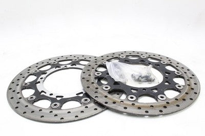 2006 YAMAHA YZF R1 OEM FRONT LEFT RIGHT BRAKE ROTORS DISCS